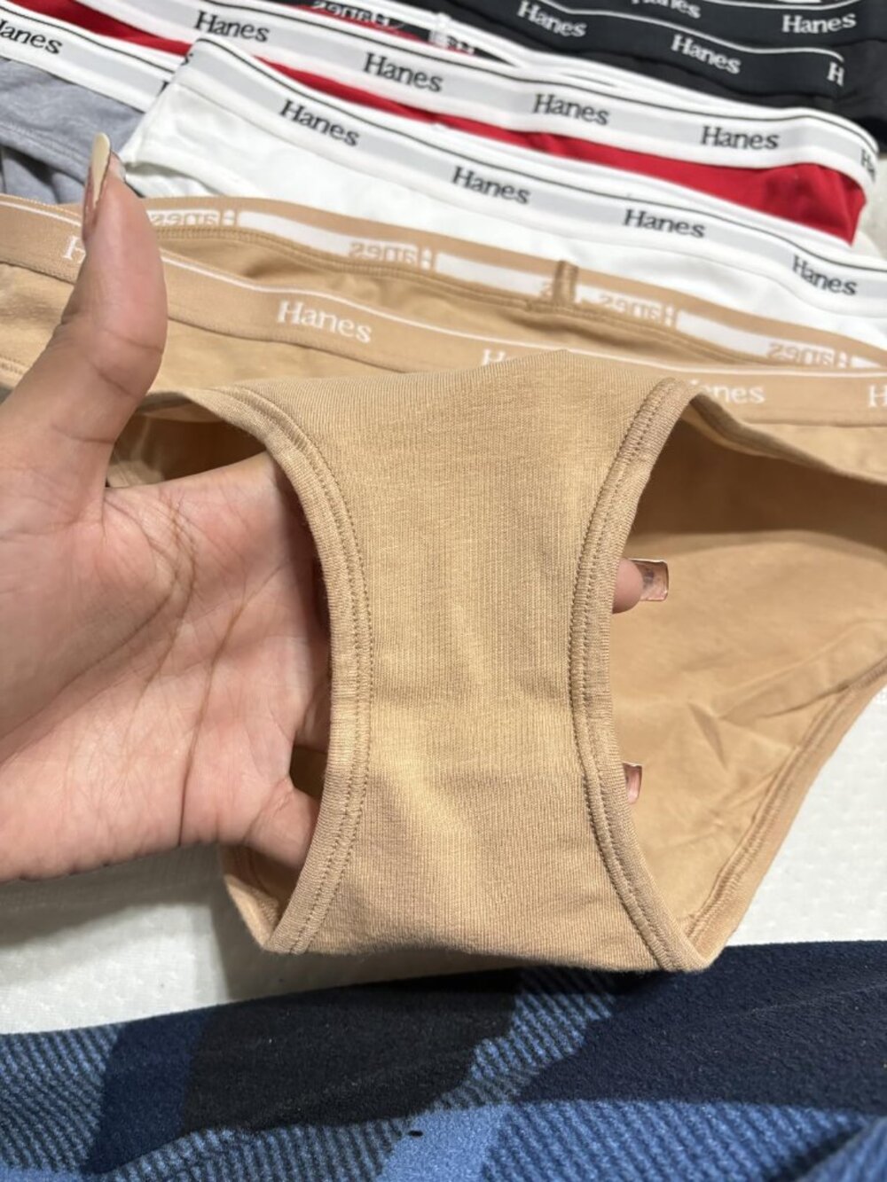 Hanes Women's Originals Bikini Panties Size Medium